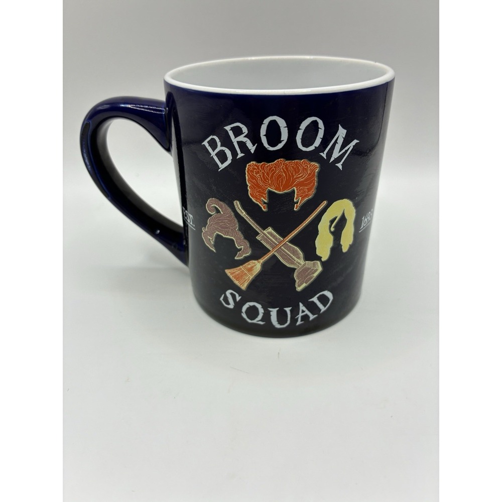 Disney Hocus Pocus Broom Squad Mug Blue Collectible, Disney Franchise Coffee Cup - Picture 2 of 8